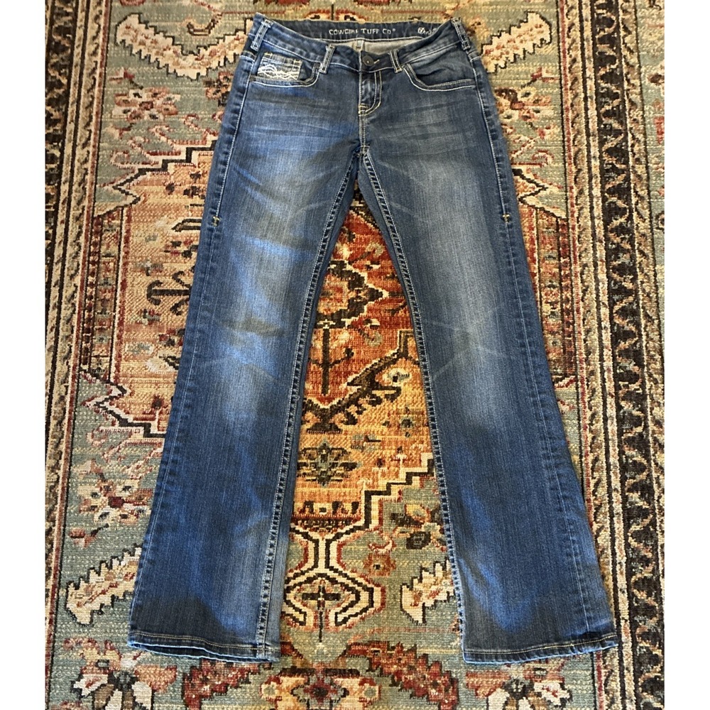 Cowgirl Tuff Don't Fence Me In Jeans 27X33 Western